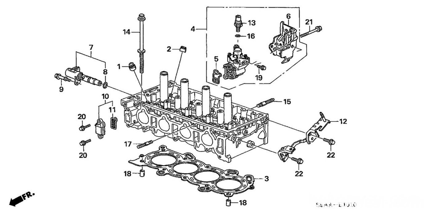#4. 15810-RAA-A03 Valve Assembly, Spool
#5. 15815-RAA-A02, Filter Assy., Spool Valve
#7.  15830-RBB-003Valve Assembly, Vtc Oil Control
#8. 15832-PNA-023, O-Ring
#10 15840-RAA-A00 (15840-PNA-000) Honda Strainer Assy., Vtc
#11 15845-RAA-A01, Filter Assy., VTC
#13  37250-PNE-G01 Switch Assembly, Valve Timing Oil Pressure
#16. 91319-PAA-A01, O-Ring (13X1.5)|贝科姆汽车 (bekomcar)