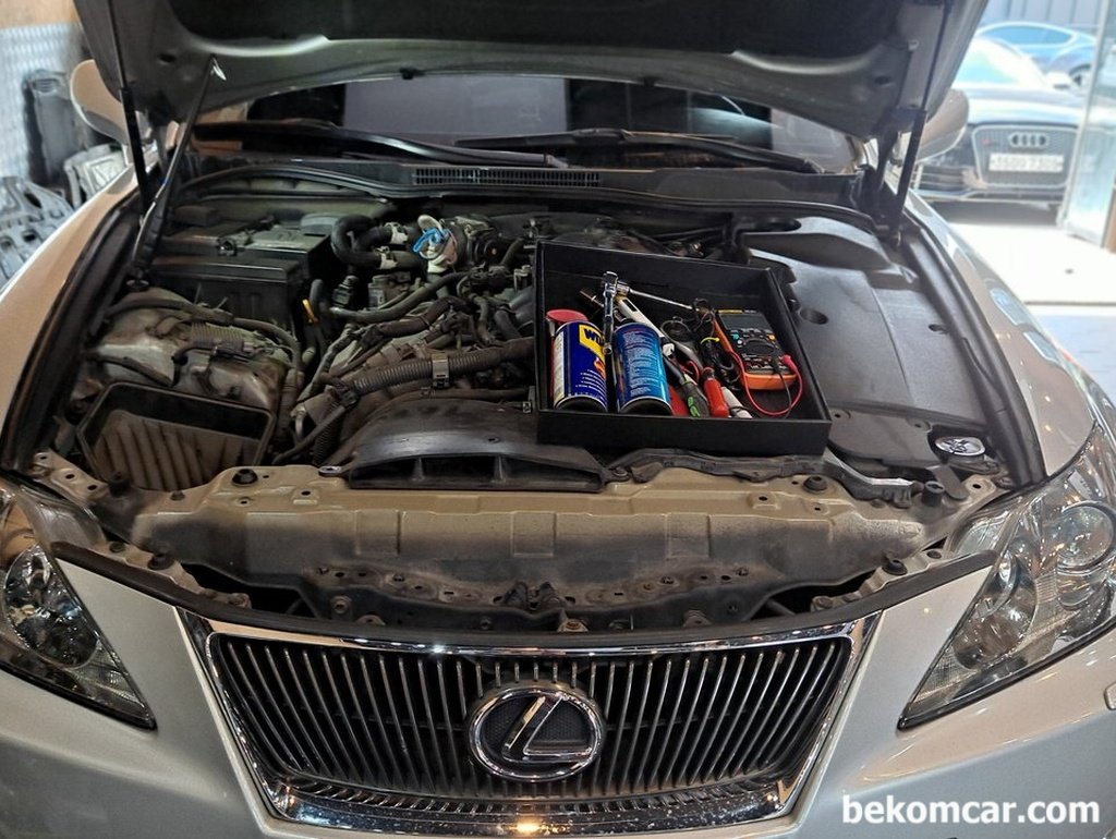렉서스 IS250 베콤카 건강검진과 스마트키 등록완료|贝科姆汽车 (bekomcar)