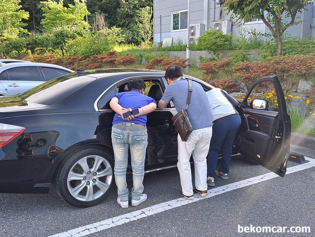 혼다클럽 모임에서, 뭔가 궁금하다|ベコムカー (bekomcar)