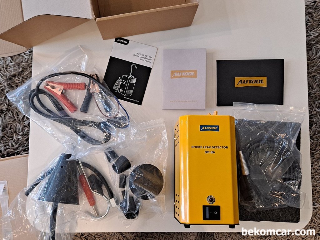 AUTOOL SDT 106, 도둑공기 누설테스터기|베콤카 (bekomcar.com)