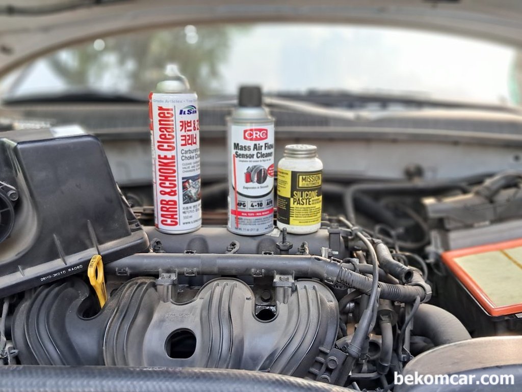 현대자동차 NF쏘나타 쓰로틀바디 청소등 정비|贝科姆汽车 (bekomcar)
