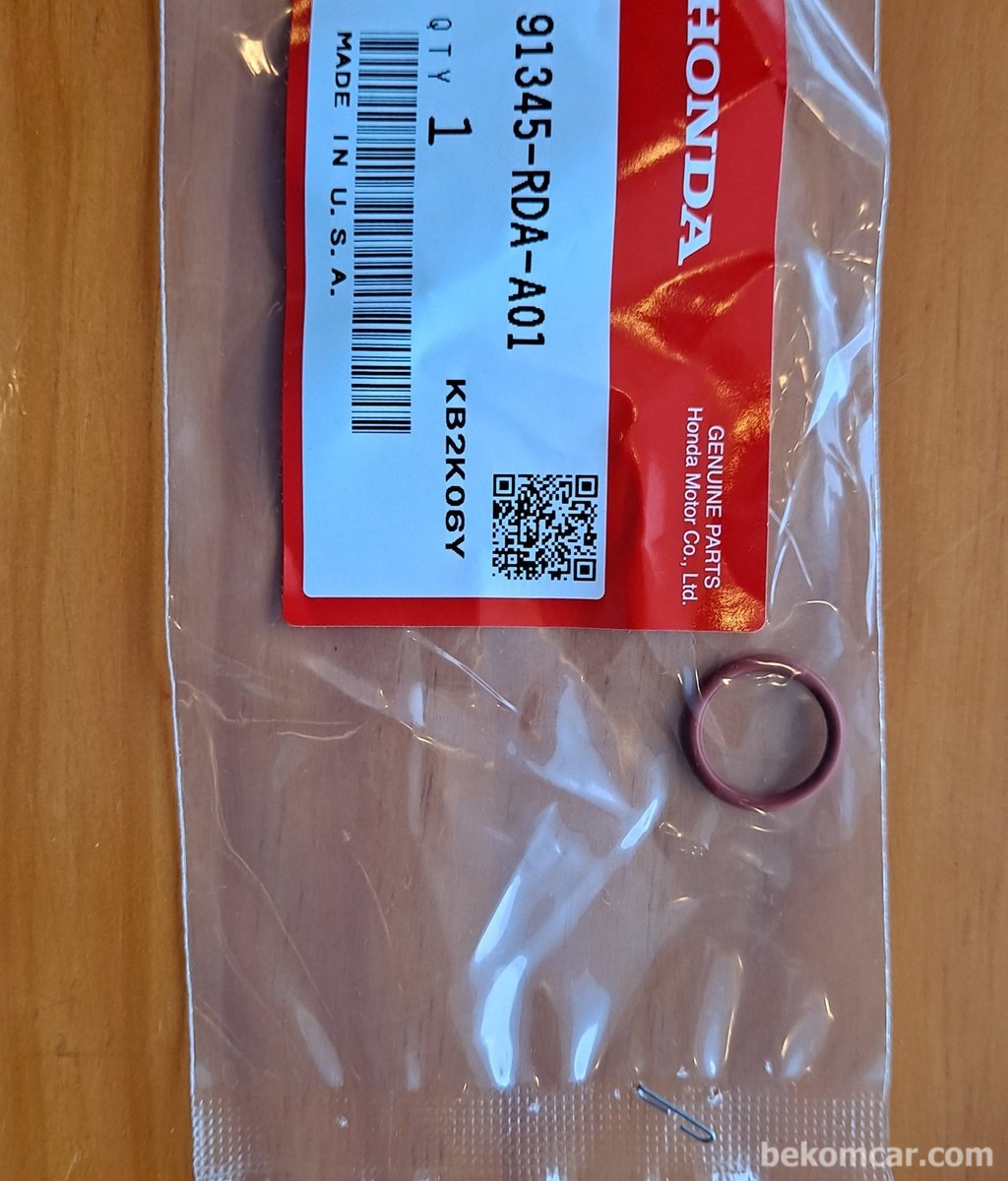 파워저압 호스 O링 91345-RDA-A01|ベコムカー (bekomcar)