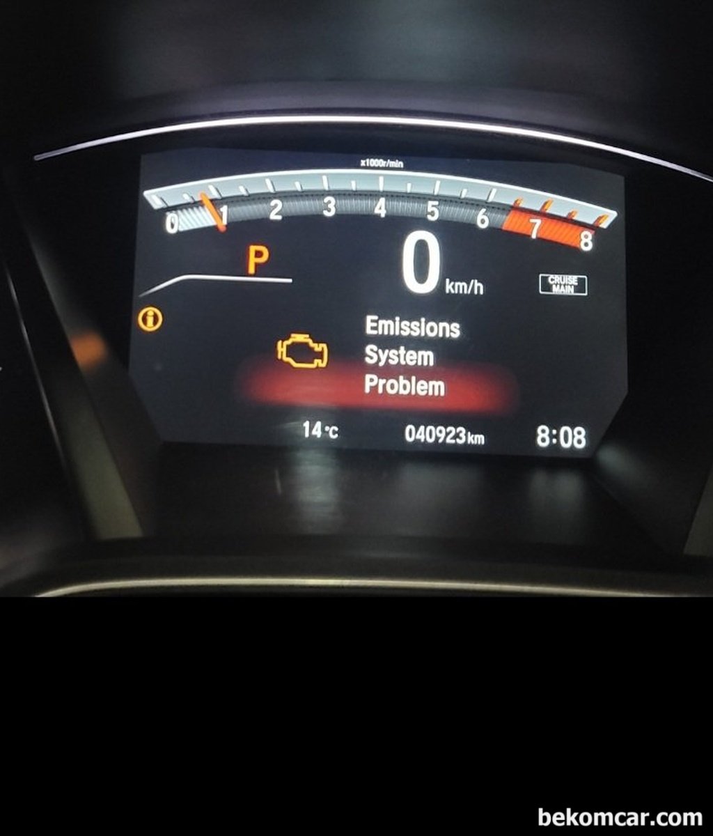 배기가스 경고등 (Emissions System Problem)이 연료캡 잘 닫으면 자동으로 없어진다는데 맞나요?|베콤카 (bekomcar.com)