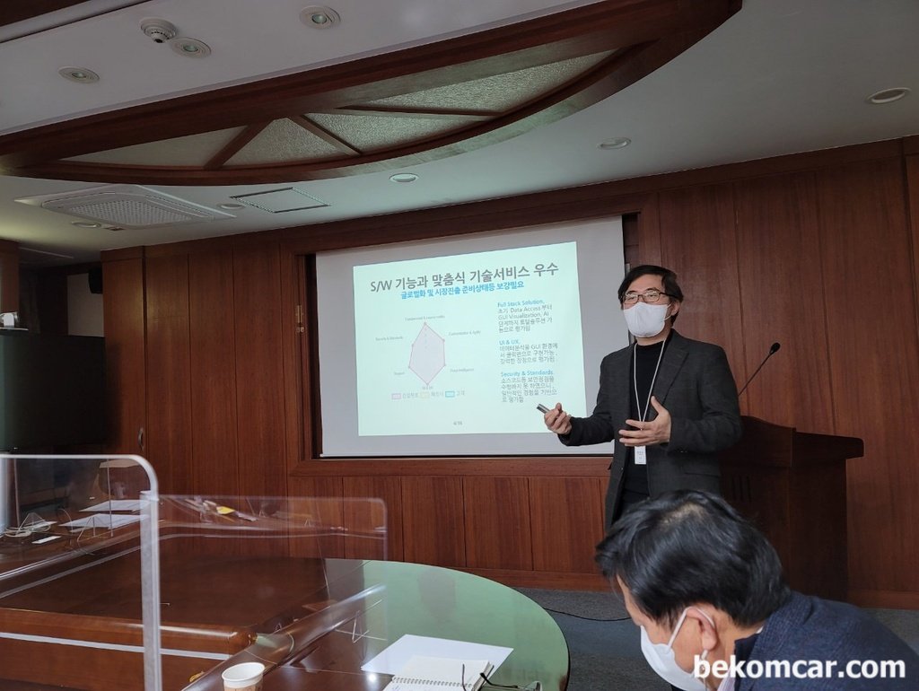 오늘은 KISTI기업지원 사업컨설팅 완료보고가 있었다.|贝科姆汽车 (bekomcar)