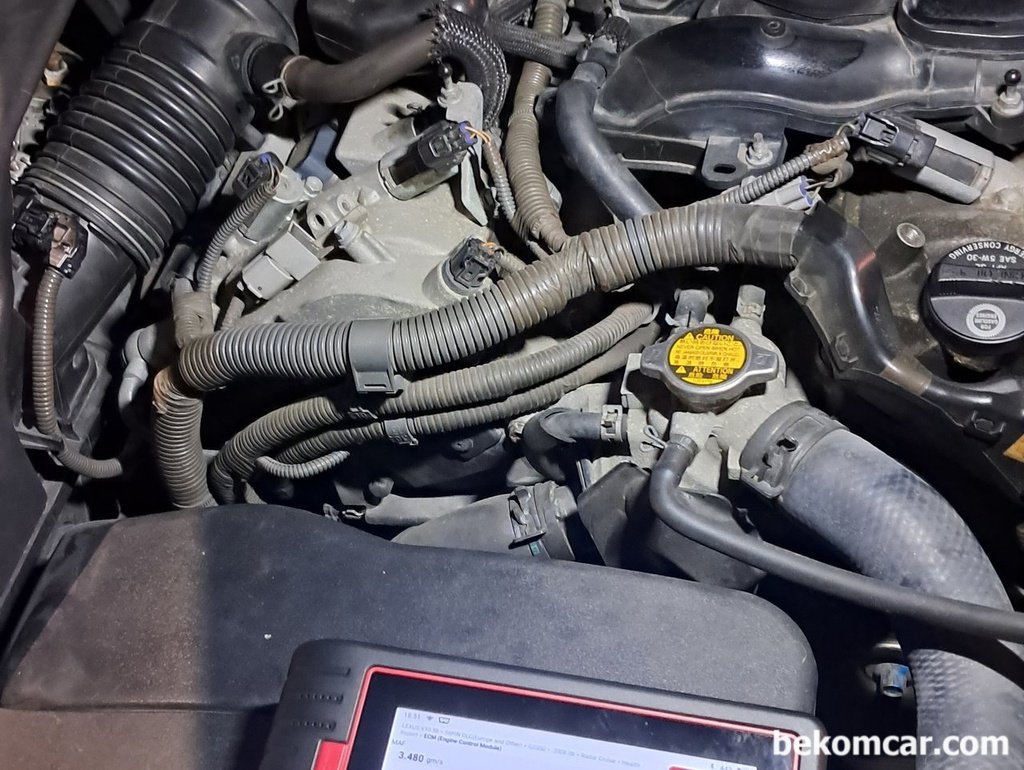 2007 렉서스 GS350,  P0430촉매고장 진단정비|베콤카 (bekomcar.com)
