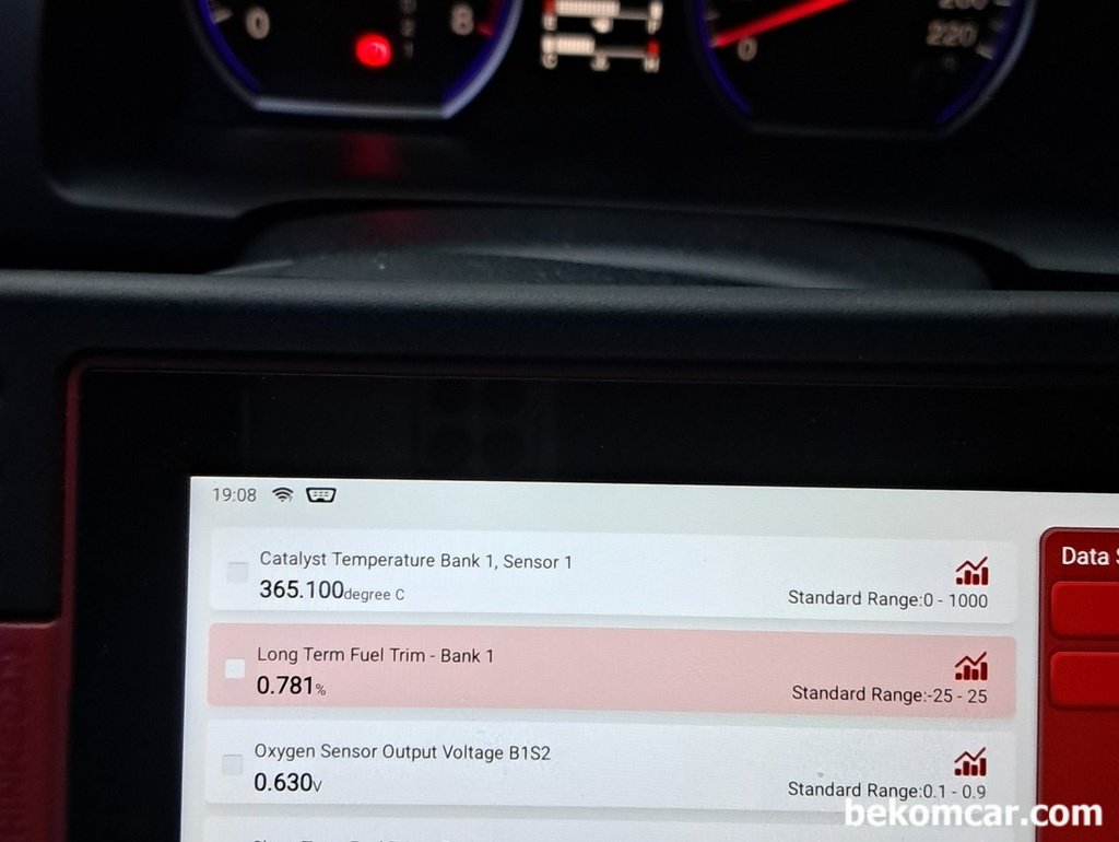 혼다 CRV3세대 베콤카 정비후 연료보정값 3.0%이내|بيكومكار  (bekomcar)