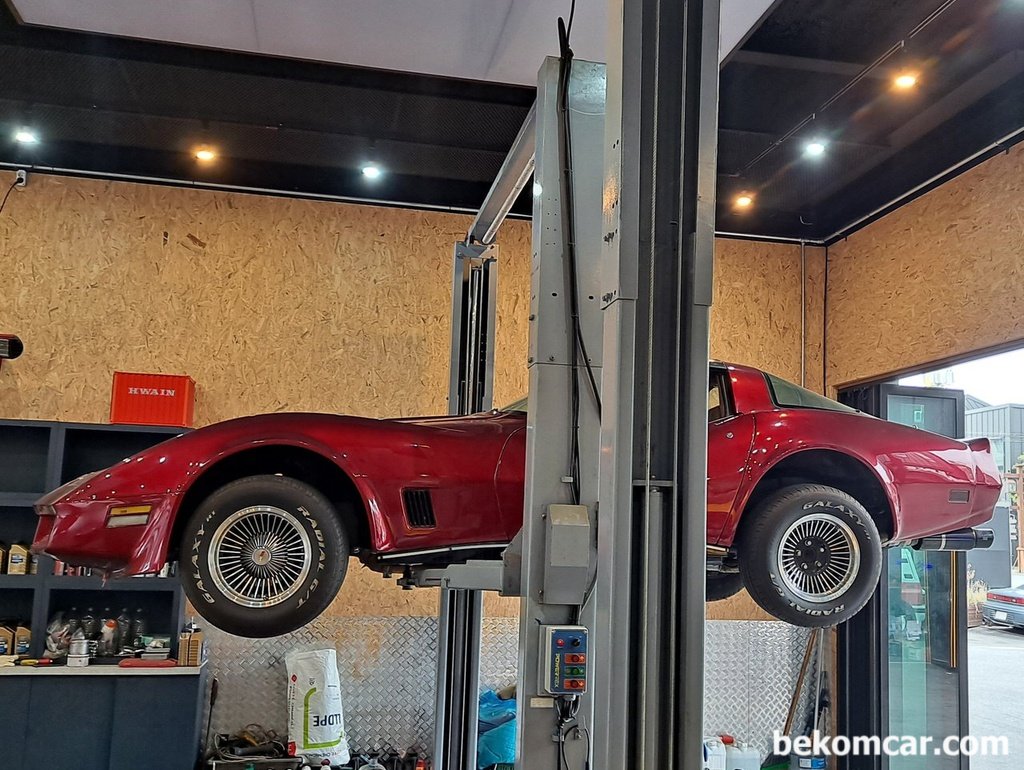 쉐보레 콜벳 C3 엔진오일교환 및 기타정비|ベコムカー (bekomcar)