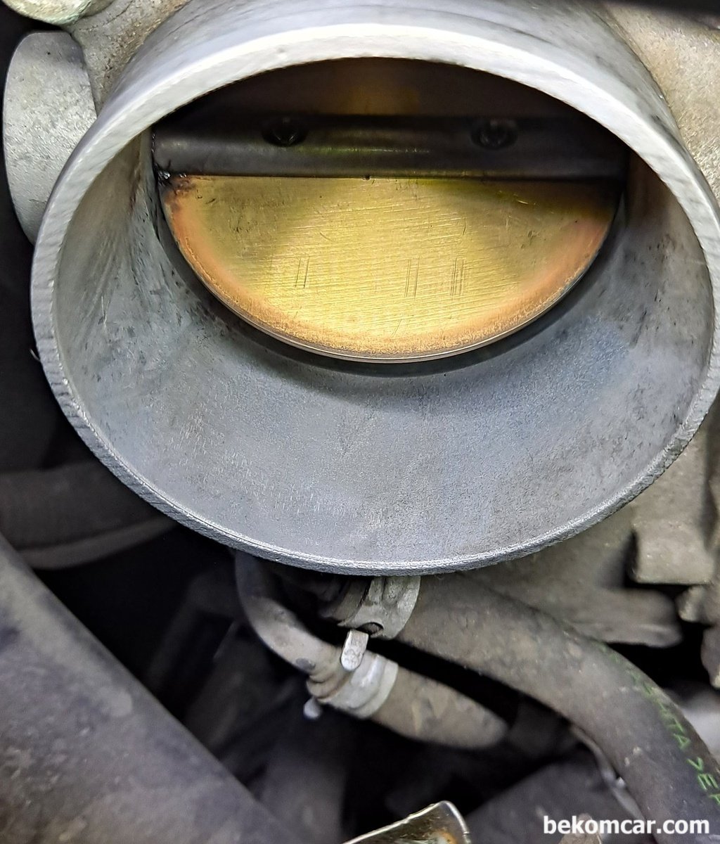 진단기에 DTC 'P1683, Throttle Valve Default Position Spring Performance Problem' 라고 뜨는데 쓰로틀바디 교체해야 하나요?|ベコムカー (bekomcar)