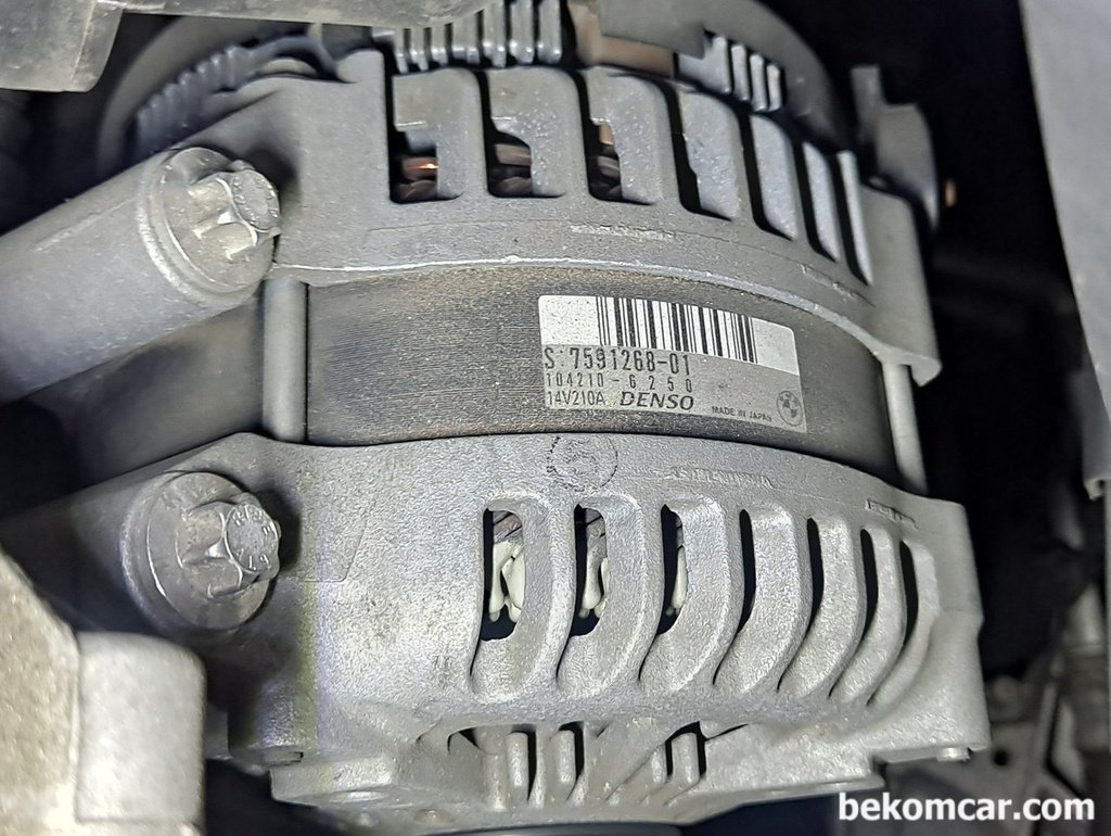 출장점검, 2010년 BMW F10 528i 덴소 알터네이터|ベコムカー (bekomcar)
