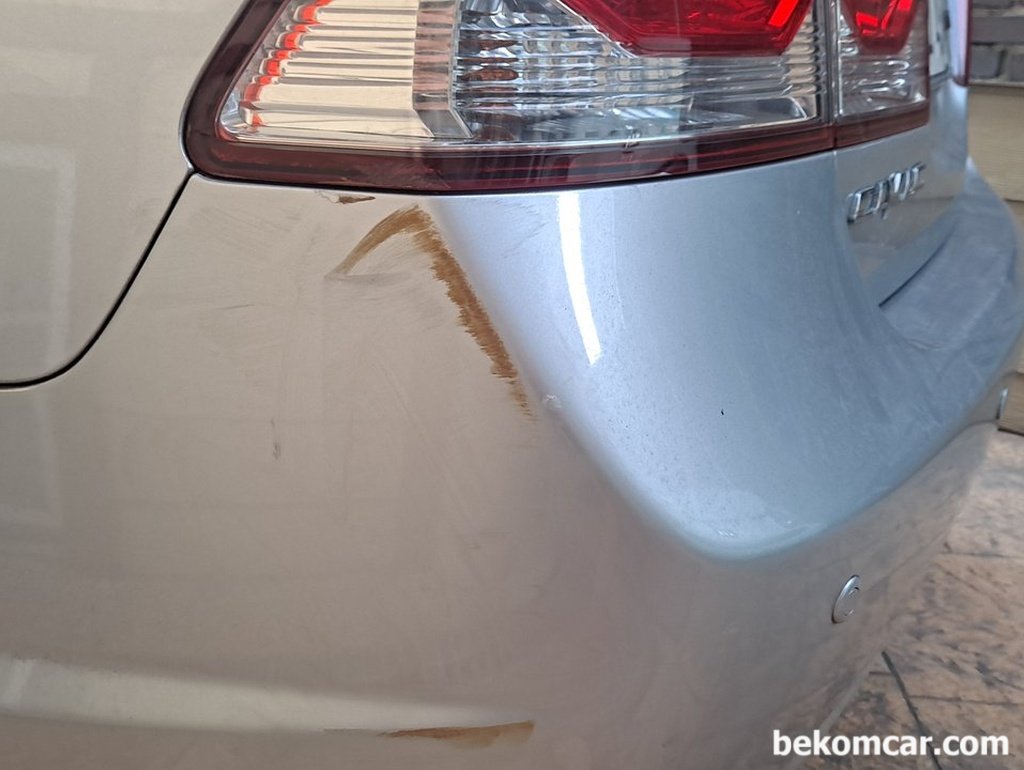 범퍼등 에 가벼운 스크래치는 컴파운드로 작업|bekomcar.com