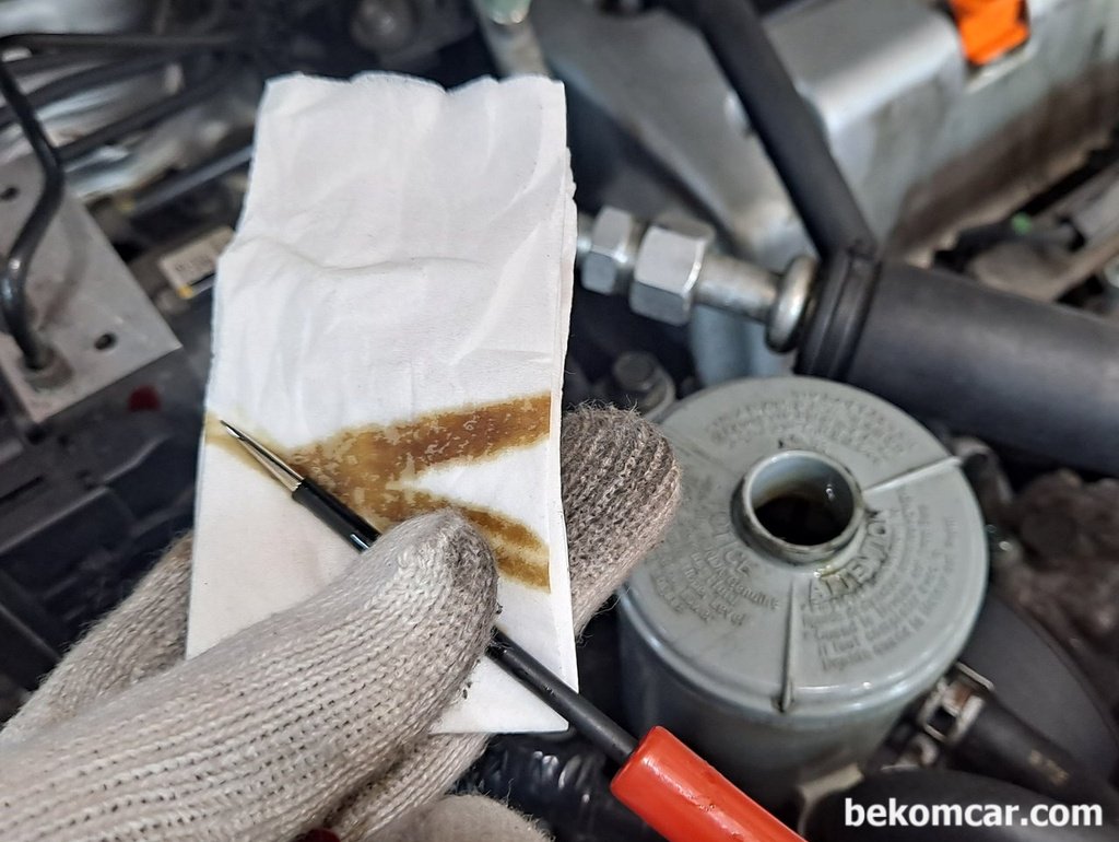 혼다 파워오일 교환시기가 지났다|贝科姆汽车 (bekomcar)