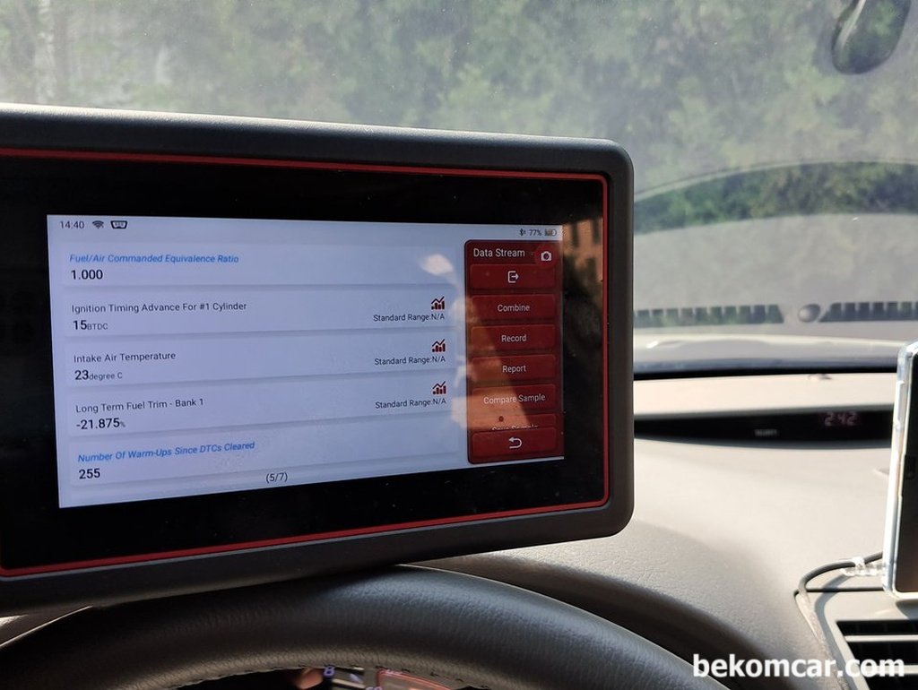 프리즈프레임 데이터,  고장코드 해결에 단서제공|베콤카 (bekomcar.com)