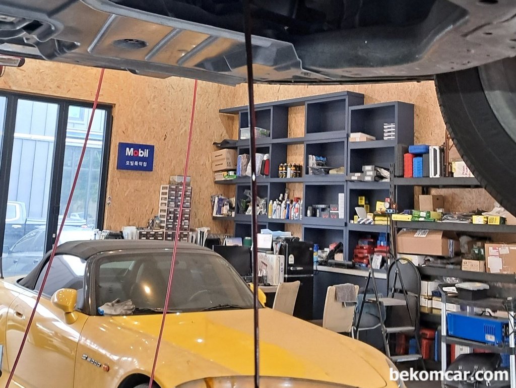 르노삼성 SM5엔진오일 교환, 모빌 Special Plus|贝科姆汽车 (bekomcar)