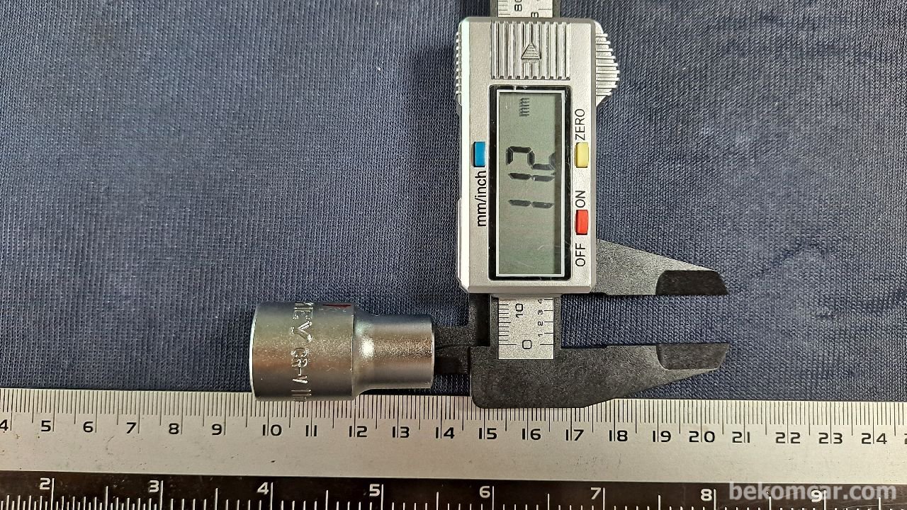 11mm 6각소켓, 1/2"|베콤카 (bekomcar.com)