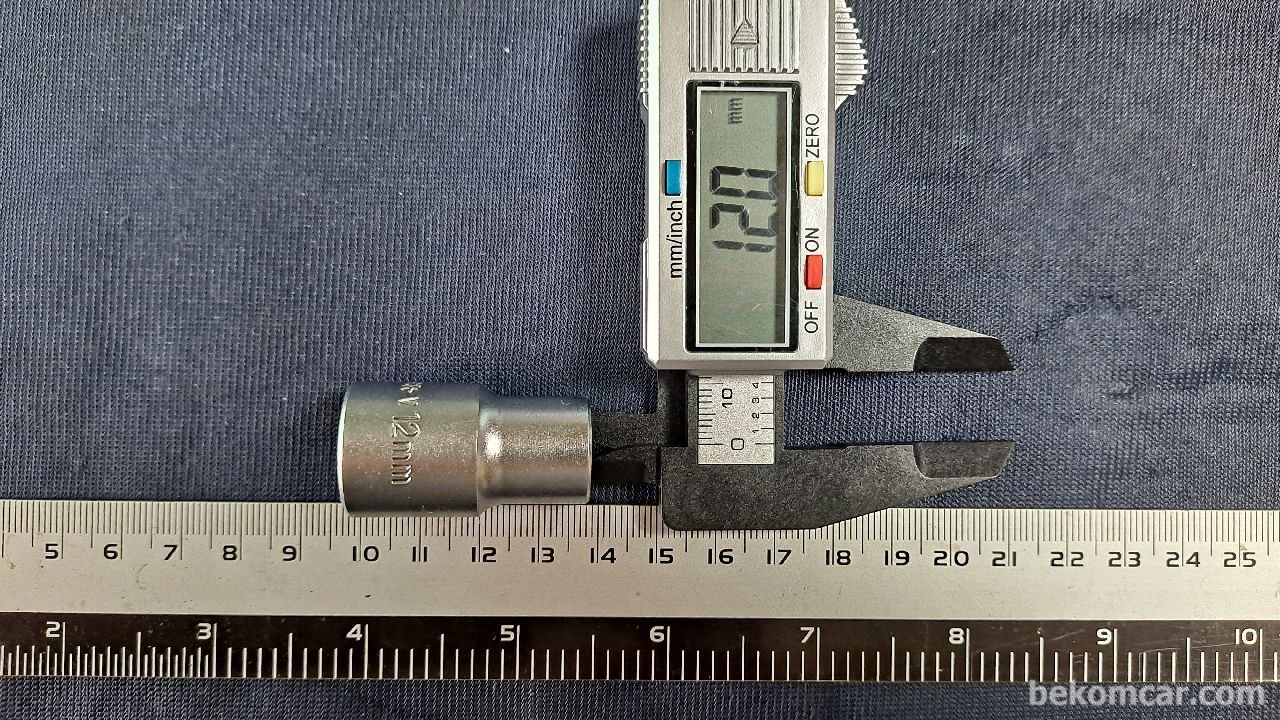 12mm 6각 소켓, 1/2"|베콤카 (bekomcar.com)