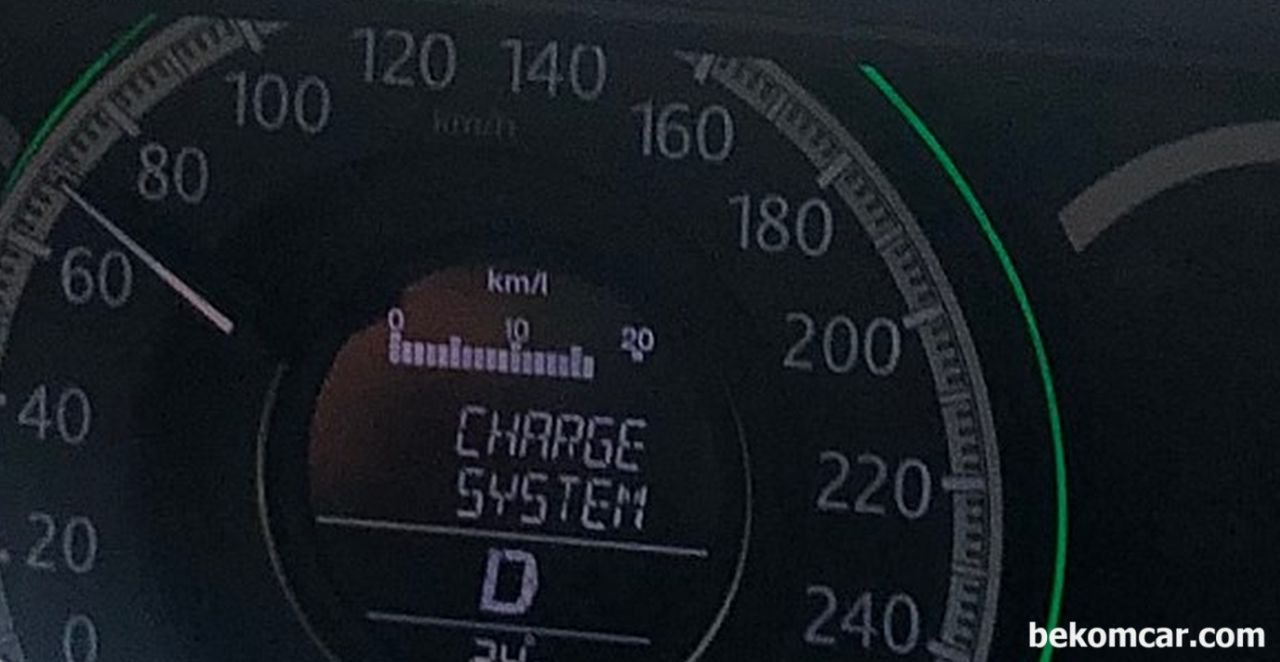 Honda Accord 9th generation shows 'CHECK CHARGE' warning, what should I do?, None|bekomcar.com