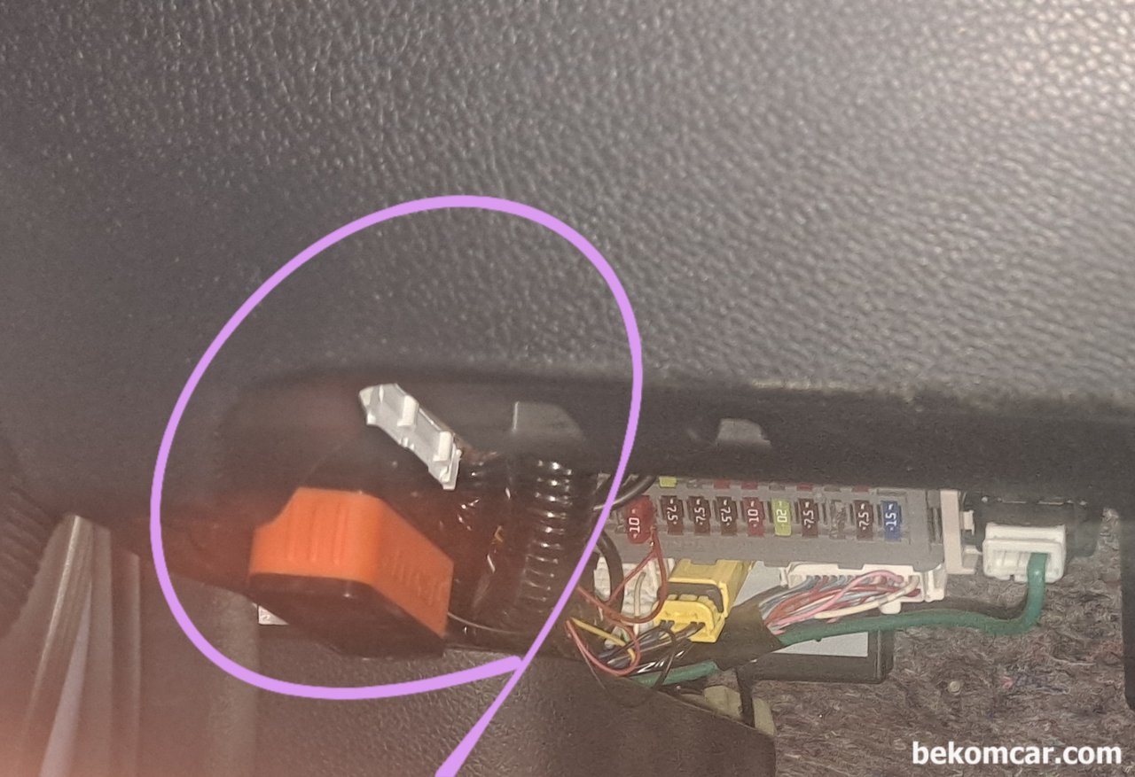 어코드 9세대 OBD2 연결어떻게 하나요? OBD2 콘넥터를 못 찾겠어요., None|بيكومكار  (bekomcar)