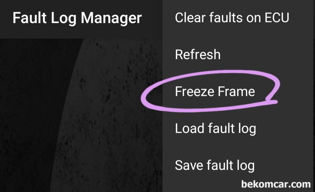 자동차진단시 블랙박스 나 CCTV 역할을 하는 Freeze frame data (FFD) 는 무엇이고 왜 중요한가요?, None|베콤카 (bekomcar.com)