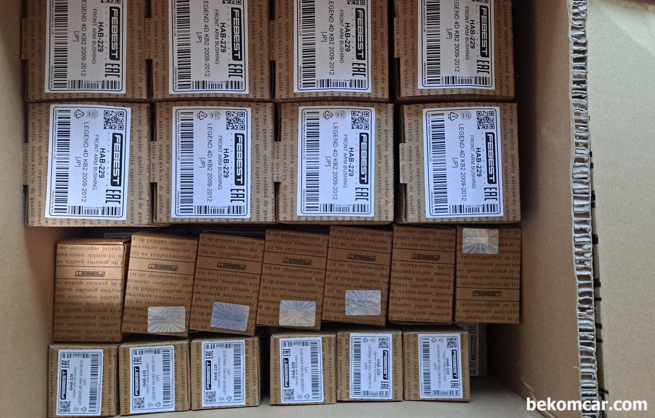 FEBEST TAB-100, HAB-228, HAB-229 혼다 레전드 콘트롤암 부싱, |베콤카 (bekomcar.com)