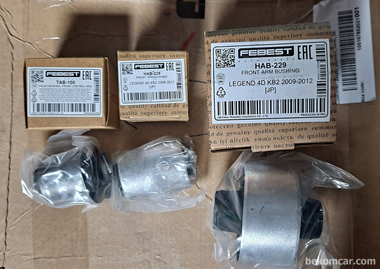 클릭하면 슬라이드쇼로 보실수 있습니다 Rear Image-FRONT ARM BUSHING HAB-228, HONDA 51360-SJA-A01 & 51350-SJA-A01|베콤카 (bekomcar.com)