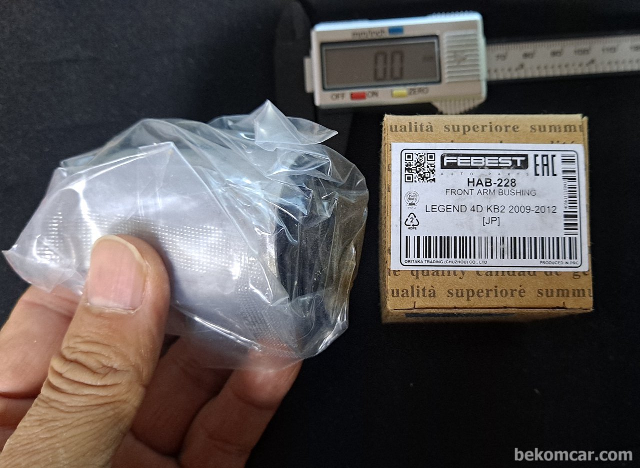 클릭하면 슬라이드쇼로 보실수 있습니다 FRONT ARM BUSHING HAB-228, HONDA 51360-SJA-A01 & 51350-SJA-A01|베콤카 (bekomcar.com)