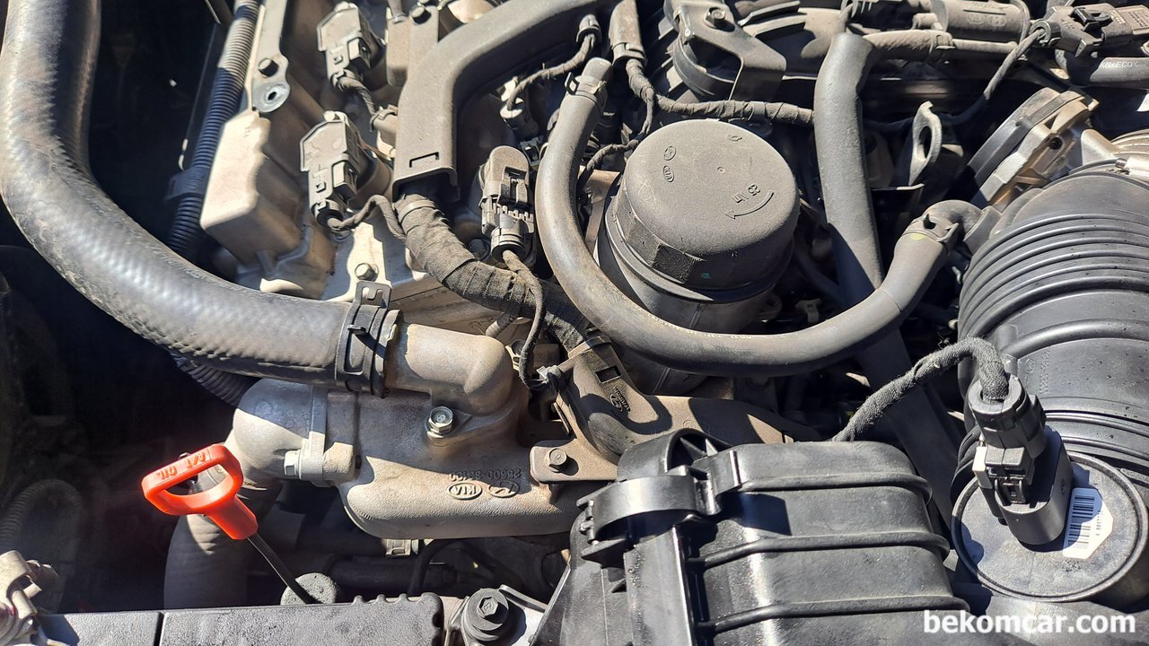 현대 에쿠스 2006년 3.8L 6기통 G6DA엔진, 39000km주행거리., 현대 에쿠스 2006년 3.8L 6기통 G6DA엔진. 오일필터 카트리지.25Nm 토크이다.|贝科姆汽车 (bekomcar)