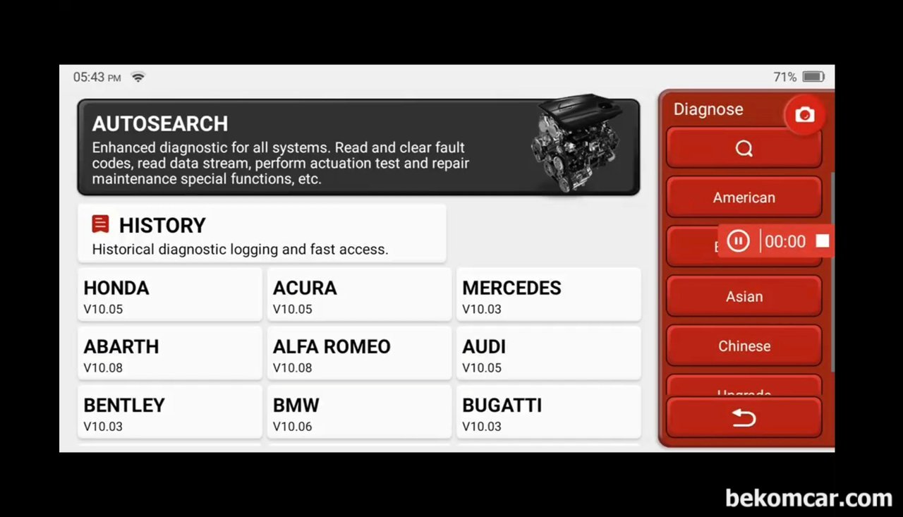 Full System 자동차 진단기 구매로 좀 더 체계적 분석.진단 에 도움, 자동차 풀시스템 진단기 THINKCAR 진단기 MAX로 Full OBD2 10모드 와 28가지 리셋기능이 있다. Full System진단은 국산차부터 페라리 람보까지 다 가능하다.|ベコムカー (bekomcar)