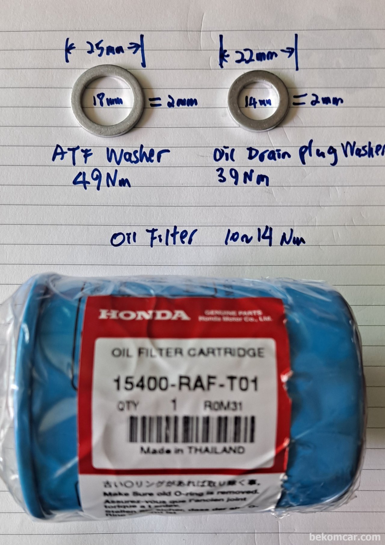 Top Image-혼다 엔진오일필터 15400-RAF-T01|베콤카 (bekomcar.com)