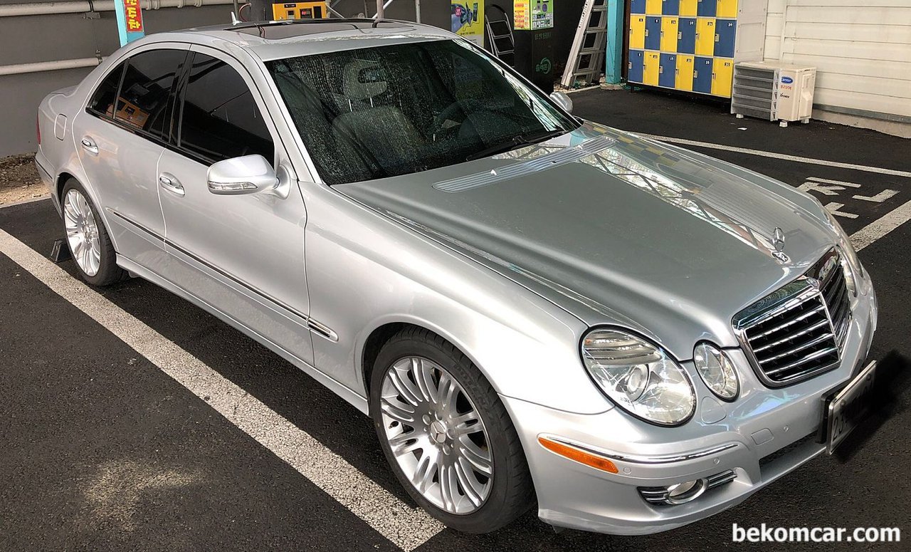 2007년 W211, 280SP 메니폴드가스켓 미세누기와 P0172 고장코드 관계성, 2007년 W211, 280SP 차량이다. 멋있다. 그리고 정말 잘 만든 차량인것 같다.|ベコムカー (bekomcar)