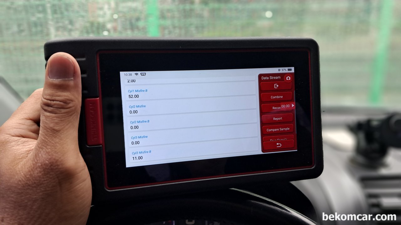 실화 실시간 모니터링 및 원인 분석, CRV3세대, 실화 실시간 모니터링 및 원인 분석, 혼다 CRV3세대이다. 아이들시에한 실화 횟수가 높다. 밸브간극이 조정을 하면 해결될 수 있다.|بيكومكار (bekomcar)