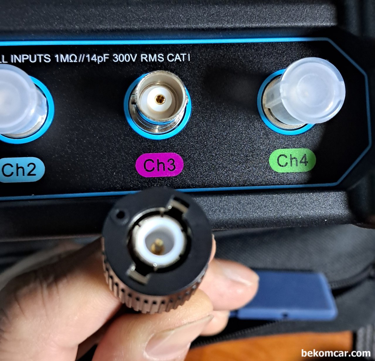 오실로스코프 BNC 암 수 커넥터, Micsig 오실로스코프 Female BNC 코넥터 와 Hantek Signal Probe BNC Male|베콤카 (bekomcar.com)